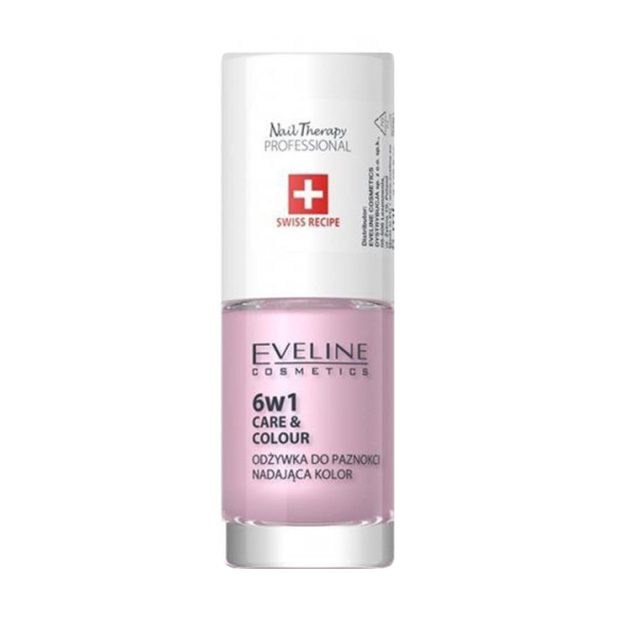 Лак-кондиціонер для нігтів 6 в 1 Eveline Cosmetics Nail Therapy Professional Care &amp; Colour Nail Conditioner, Pink Pearl, 5 мл
