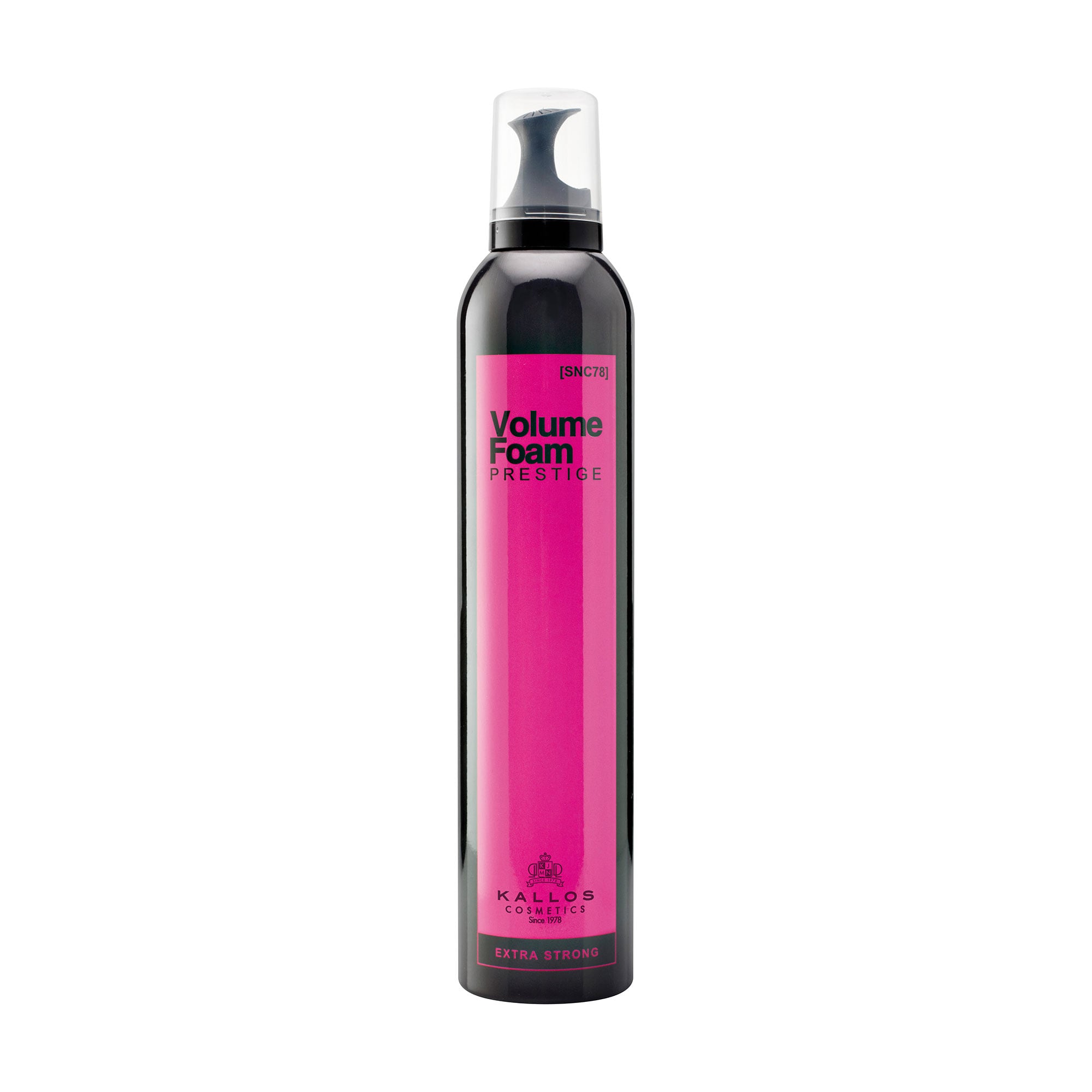 Лак-пінка для укладання волосся Kallos Cosmetics Volume Foam екстрасильна фіксація, 300 мл